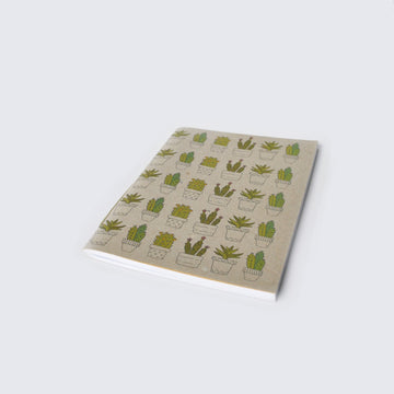 NESRINE FOR NAAD | CACTUS AND SUCCULENT PLANTS NOTEBOOK