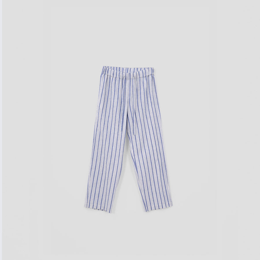 MEN BLUE & WHITE STRIPE PJ trouser